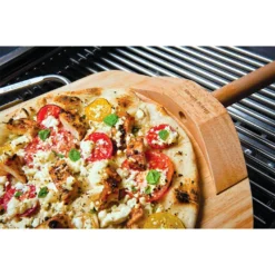 Set Pierre à Pizza ⌀ 33 Cm + Pelle - Broil King -Pas Cher Saveur BBQ Magasin set pierre pelle pizza broil king 0060162698163 3