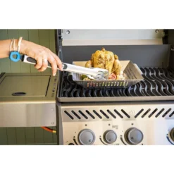 Napoleon SET Spatule Coupante + Pince Inox -Pas Cher Saveur BBQ Magasin spatule coupante pince inox napoleon 0629162700322 1