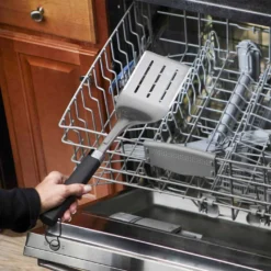 Spatule Inox Précision Pour Barbecue - Weber -Pas Cher Saveur BBQ Magasin spatule inox precision 0077924159671 4