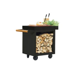 Table Noire Pro 65 Céramique Anthracite - Ofyr -Pas Cher Saveur BBQ Magasin table noire pro 65 ceramique 2020000022091 1