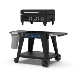 Plancha Gaz Ultimate 2 Brûleurs + Chariot - Pit Boss* -Pas Cher Saveur BBQ Magasin ultimate 2 feux pit boss 0684678108079 2